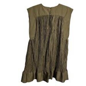 Anthropologie Olive Mini Dress
